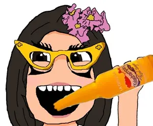 salvatan, soytan, bottle, brown hair, clothes, drink, drinking, el salvador, female, foodjak