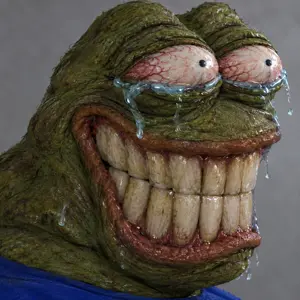 pepe, pepelaugh, 1nas, amphibian, animal, big lips, emotion, frog, green skin, kekking