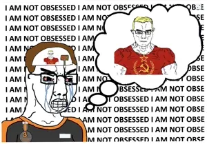 dan, chudjak, chudjak front, muscular chud, natejak, angry, bloodshot eyes, boorucuck, chud, clenched teeth