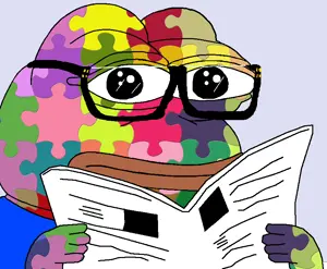 pepe, zez, aliased, amphibian, animal, beady eyes, big lips, blue background, blue shirt, closed mouth
