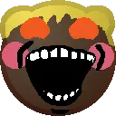 alicia, snoojak, hunky twink sex machine, hunky twink sex machine, fusionmoji, nuurumoji, 1soyjak, black skin, blonde hair, blush