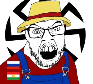 feraljak, 1soyjak, angry, bald, black eyes, clothes, crazed, farm, farmer, farmers