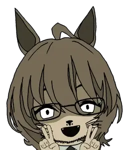 agnes tachyon, honse, catse, 1soyjak, animal, anime, cat, cat ears, cat nose, cowlick
