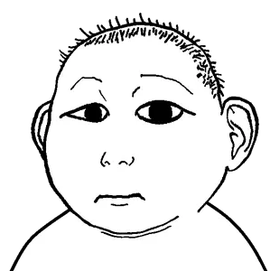 kuzjak, kevin, 1soyjak, baby, child, distorted, ear, hair, kid, no wrinkles