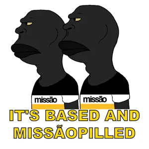 meximutt, brazilmutt, brazilmutt side, it's based and christpilled, 2soyjaks, bald, big lips, black eyes, clothes, free brazil movement