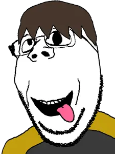 lars, gapejak, natejak, zany, brown hair, glasses, hair, open mouth, swedish win, swinny