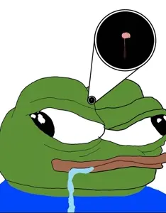apu, pepe, amphibian, animal, black eyes, closed mouth, drool, frog, green skin, lips