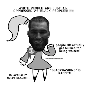 gigachad, gigachaded, award, beard, black shoes, blonde hair, dress, full body, gray skin, hair