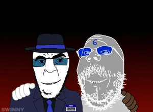 admin 6, index, gapejak, godjak, mustached gapejak, no more brother wars, nonexistent admins, 2soyjaks, bald, black background
