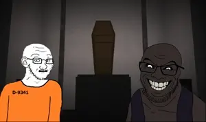 229379 - soybooru.com - cobson d-9341 d_class flood_lamps glasses horny hornyson jumpsuit lights multiple_soyjaks orange_shirt rapeson rapeson scp-205 scp_-_containment_breach scp_foundation shadow soyak soyak_ (1).mp4