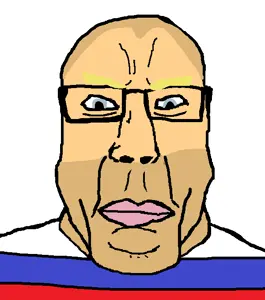 chudjak, markiplier soyjak, chudplier, chudplier2, neutralplier, bald, blonde eyebrows, blonde hair, blue eyes, closed mouth