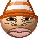 meximutt, chinkmutt, nuurumoji, 1soyjak, asian, big lips, black eyes, closed mouth, fat, frutiger aero