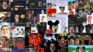 george floyd, mickey mouse, mymy schoppenboer, nikocado avocado, pepe, soytan, wojak, chudjak, markiplier soyjak, soyak