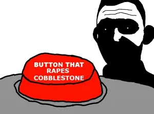 kuzjak, black eyes, black hair, button, hair, ias, looking at object, ominous, ominous shadow, red