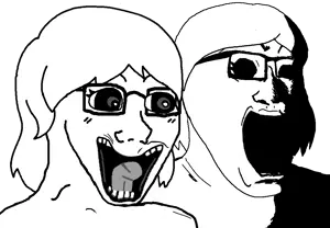 darkiplier, markiplier soyjak, soyak, doctos, female darkiplier, female markiplier, female soyak, doctos, femjak, foidjaks