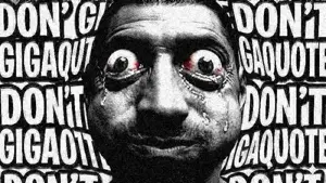 gigachad, big buff grey man, buff, ernest khalimov, gigaquote, gigaquoting, gray skin, looking at you, obsessive gigaquoting disorder, open eyes
