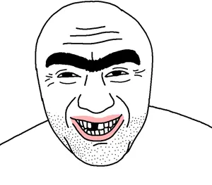 armenian, 1soyjak, armenia, bald, big nose, bushy eyebrows, churka, cracked teeth, eyebrows, front view