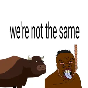 feraljak, meximutt, feralnigger, mexiaryan, 2soyjaks, animal, bald, black eyes, black hair, black skin