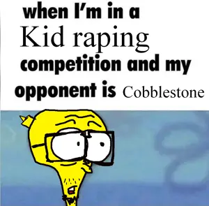 broot, squidward tentacles, unknown, cobblestone rapes kids, 1soyjak, anxious, bald, big eyes, black eyes, bottle