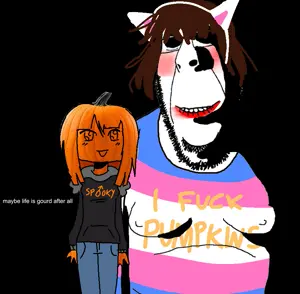 boymoder, rapeson, cobson, hornyson, rapeson, 1nas, 1soyjak, almost full body, biting lip, black background