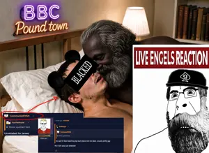 geggy screenshots, /mickey/, bbc, bbc only, bbc slut, beard, bed, bedroom, blacked, blanket