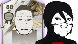 elster (signalis), markiplier soyjak, soyak, female soyak, lawrence, femjak, award, center back, closed mouth, female