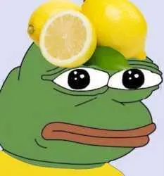 pepe, amphibian, animal, background, bald, big lips, blue background, closed mouth, clothes, emotion