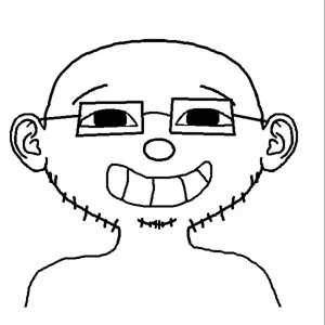 mintson, sidejaks, animated, back view, front view, glasses, looking at you, looking away, looking to the left, looking to the right
