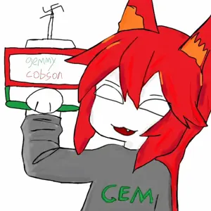 f2218, tama, alarm, animal, animated, cat, cat ears, catgirl, ear, ears