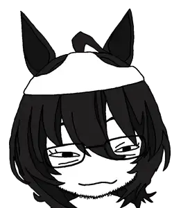 fujosoy, honse, fusionjaks, 1soyjak, anime, black eyes, black hair, chink, closed mouth, cute