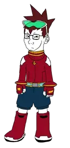 soyak, 1soyjak, angry, belt, boot, boots, brown hair, capcom, closed mouth, front view