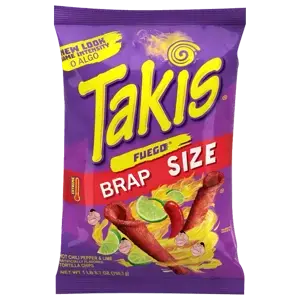 meximutt, accessory, black eyes, black hair, brap, brown skin, chips, closed mouth, food, hair