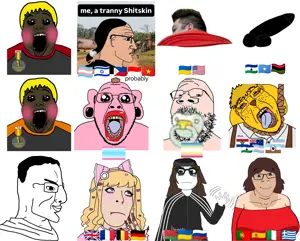 dan, femjanny, soytan, yes chad, alicia, bernd, chudjak, cobson, feraljak, gapejak