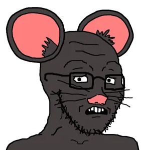 soyak, soyak (concerned), ratjak, animal ears, big ears, black fur, buck teeth, concerned, ear, fur