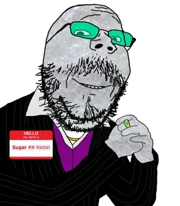 gapejak, mustached gapejak, 1soyjak, bald, clothes, eye, eyebrow, eyebrows, fat, finger