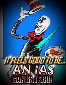 cobson, thatwasfunnybro, thatwasfunnybro, animal, asian, black eyes, blue background, book character, cat, cat ears
