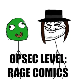 opsec demon, pepe, trollface, opsec level, 2nas, bald, black eyes, closed mouth, clothes, derp