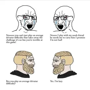 yes chad, soyak, soyak (crying), 2soyjaks, bald, beard, black glasses, black text, blonde beard, blonde hair