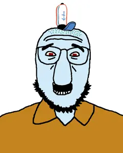 squidward tentacles, billson, squidson, 1soyjak, clothes, glasses, hat, looking at you, octopus, open eyes