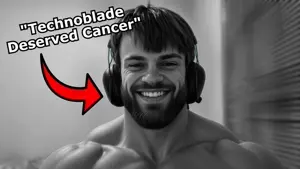 gigachad, beard, blurred background, buff, cancer, eyebrows, foodistzen, front view, gray skin, grayscale