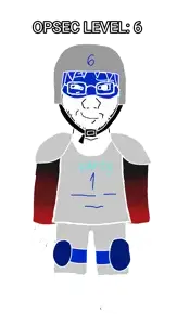 admin 6, nate higgers, soyak, natejak, opsec level, 1soyjak, admin, armor, black hair, blue glasses