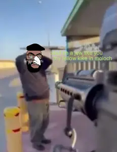feraljak, tetojak, 1soyjak, arab, bald, beard, big nose, clothes, crying, full body