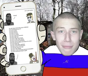 gigachad, marichka, chudjak, cobson, muscular chud2, patrick, phoneplier vertical, aryan, gigajak, 4soyjaks