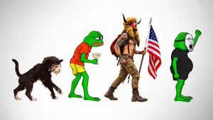 pepe, cobson, alcohol, animal, backpack, bald, black eyes, black shirt, boot, cat