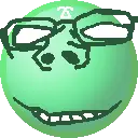 admin thrembo, gapejak, wholesome soyjak, nuurumoji, 1soyjak, bald, closed mouth, emoji, emoticon, front view