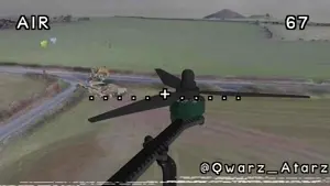 qwarz atarz, duo, wumpus, markiplier soyjak, 1soyjak, 3d, airstrike, animal, animated, bald