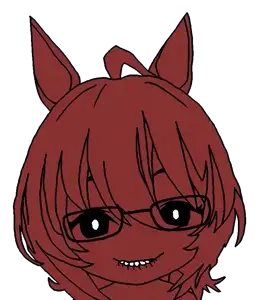 honse, 1soyjak, apocalypse, front view, glasses, hair, long hair, looking at you, no beard, open eyes