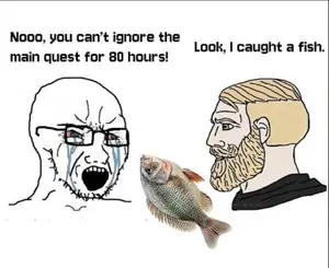 yes chad, soyak, soyak (crying), 1nas, 1soyjak, animal, bald, black glasses, black text, bloodshot eyes