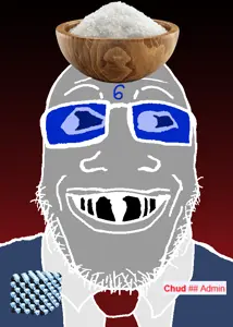 admin 6, markiplier soyjak, grinlook poggers, 1soyjak, 6, admin, bald, clothes, front view, glasses