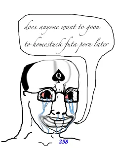 chudjak, protochud, balding, black eyes, bloodshot eyes, clenched teeth, crying, distorted, glasses, hair
